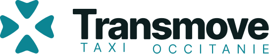 Logo Transmove taxi Occitanie transparent à mettre sur fond clair